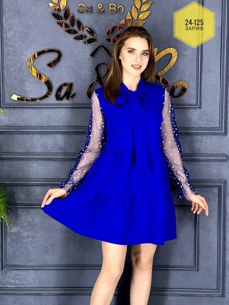 нарядное платье,женское платье,платье женское синее,стильное платье,платье шифоновое