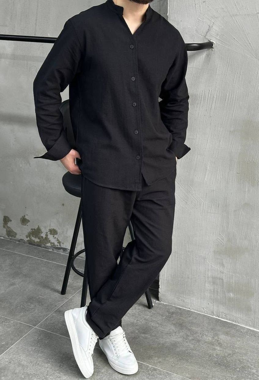 костюм из льна мужской,льняной костюм мужской,джоггеры брюки,мужские льняные брюки,костюм для мужчин лен