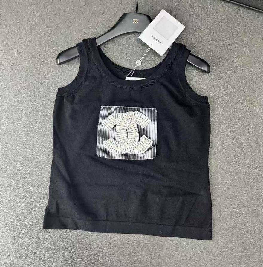 футболка шанель,майка шанель,майка,майка классическая chanel,майка женская