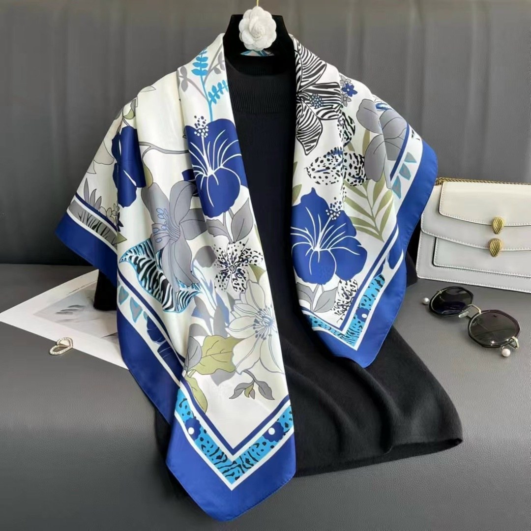 шёлковый шарф с принтом,женский шелковый шарф,шарфы для женщин,шелковый платок женский,шелковый шарф