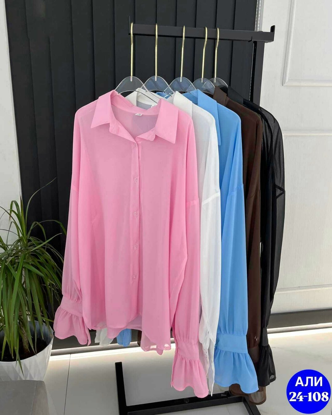 рубашка женская шифоновая,женская рубашка,прозрачная блузка,модная ,легкая летняя блузка