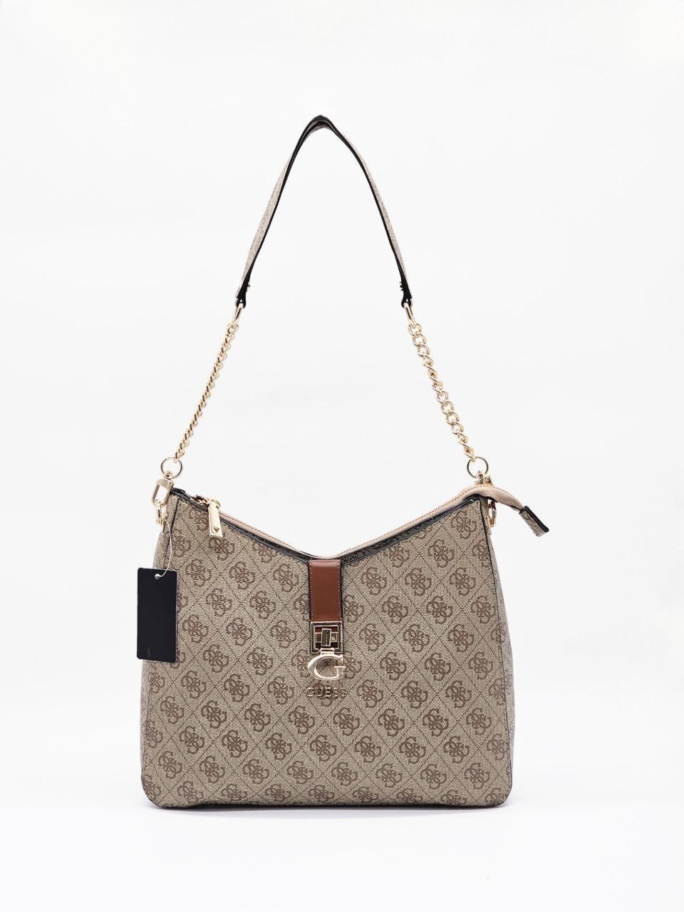 сумка guess бежевая,cумка guess,сумка на плечо guess,guess сумка на плечо zamira top zip shoulder bag,сумка женская guess hwesb839002 бежевая