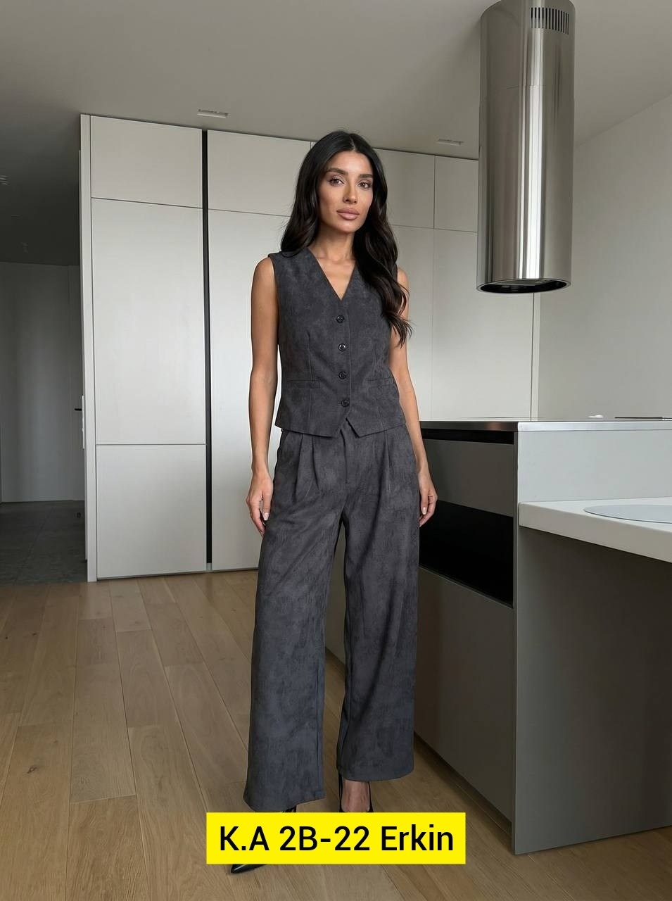 брючный костюм,женский брючный костюм,костюм женский,костюм брючный с жилетом "какао",костюм женский брючный с жилетом