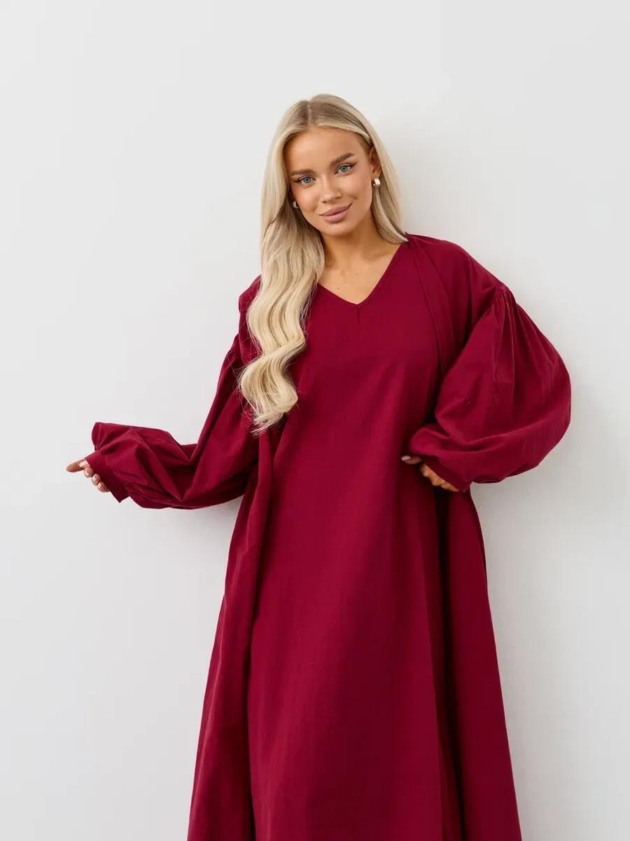 платье бордовое,платье,платье женское,платье кокон,платье женское бордовое