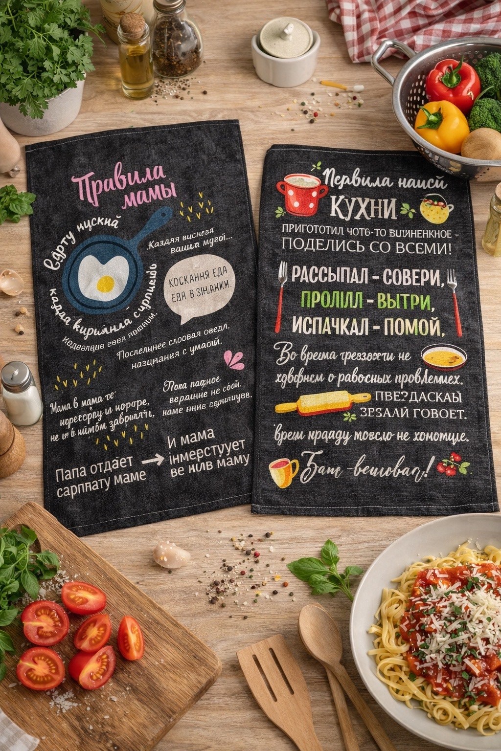 полотенца кухонное,полотенца кухонные для дома,кухонное полотенце этель,набор кухонные полотенец,правила дома