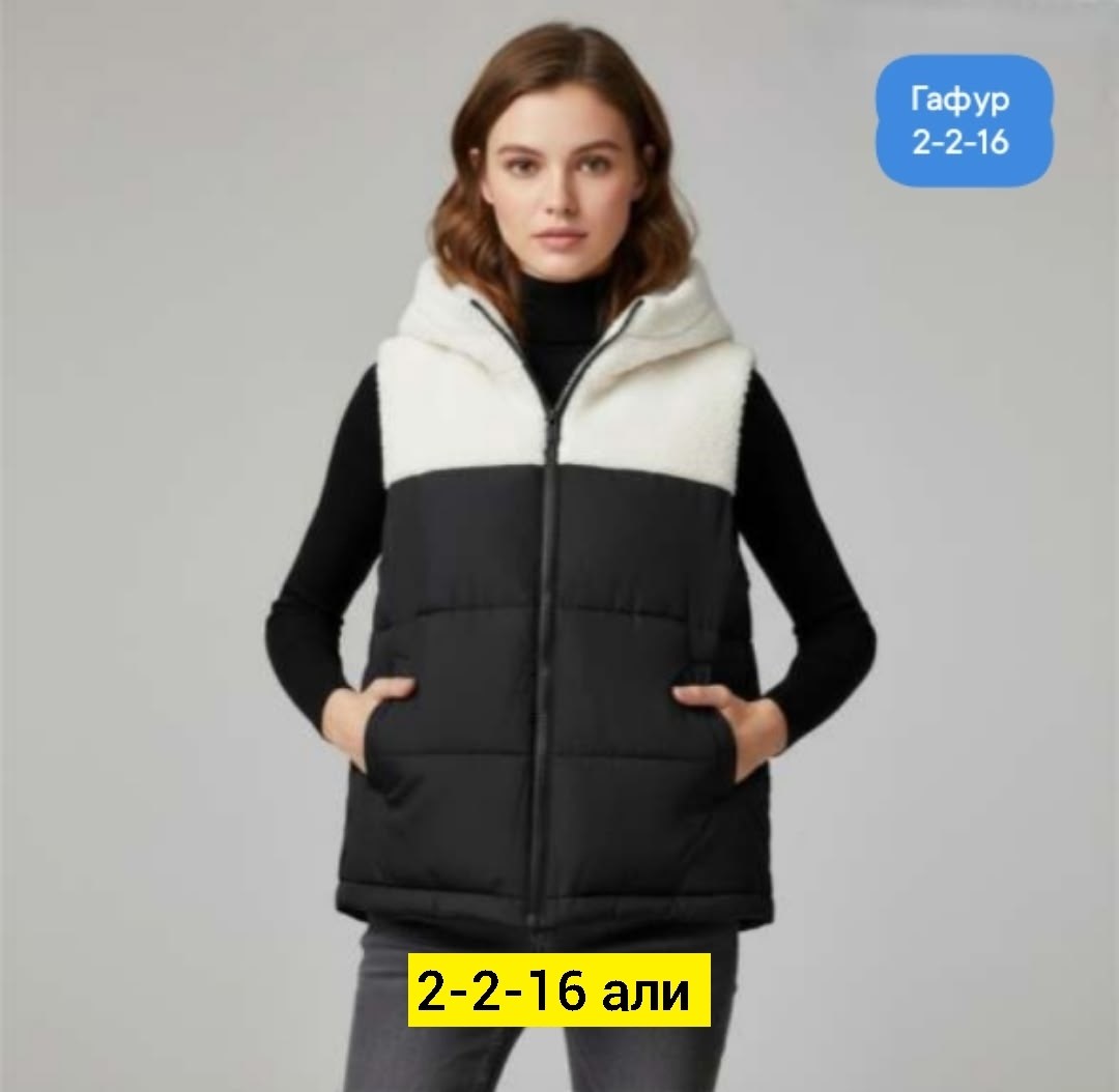 женская жилетка,популярная жилетка,женский жилет,жилетка двухсторонняя,теплый жилет