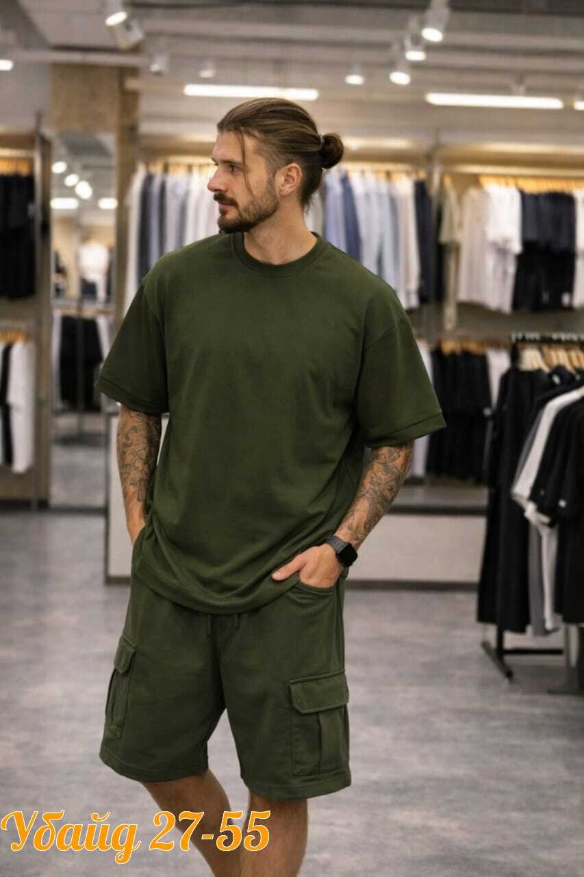 костюм для мужчин,костюм мужской,мужская мода,костюм оверсайз мужской,мужские шорты