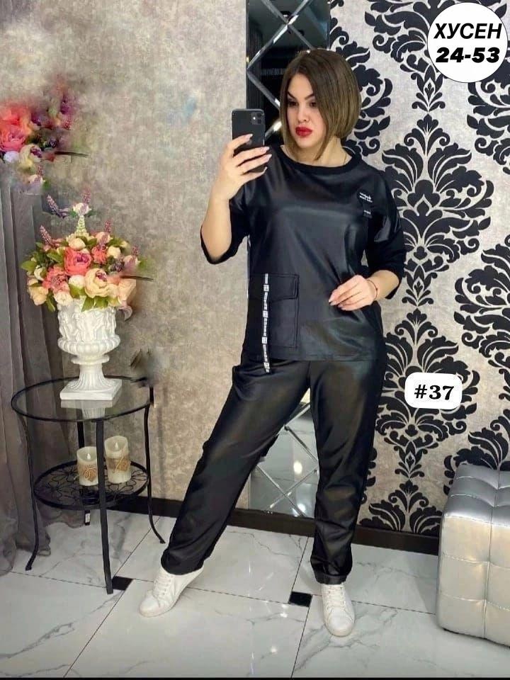 костюм из экокожи женские брючные,костюм из экокожи,костюм с экокожи,брючный костюм из экокожи,женские костюмы с трикотаж и экокожа