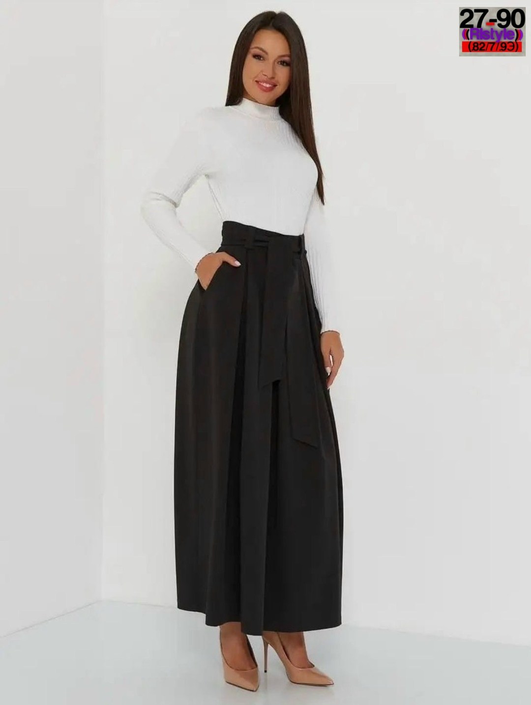 юбка длинная макси с поясом asteri modas,юбка длинная,юбка женская,брюки юбка женские,юбка женская длинная