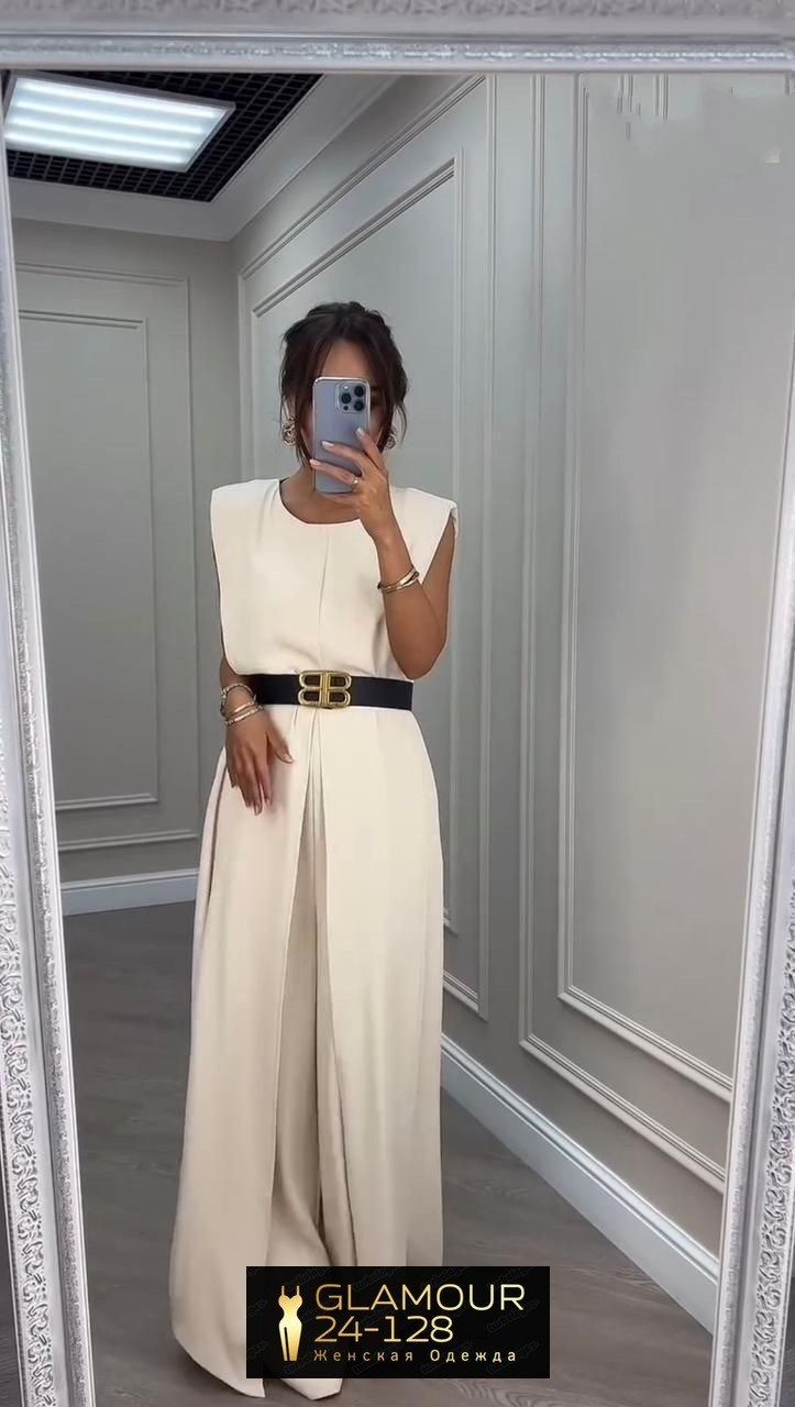 комбинезон женский 48899,брючные комбинезоны,шикарный комбинезон,женский костюм комбенизон на запах,комбинезон женский вечерний cherr store