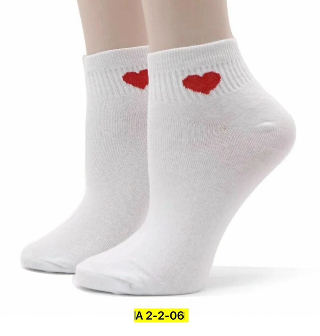 комплект носки женские,носки женские 10 пар,женские носки,носки женские белые,носки с сердечками