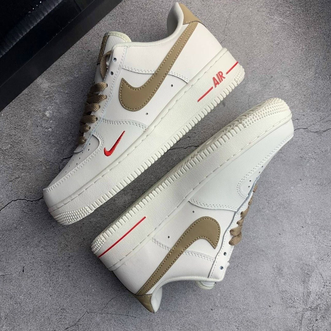 nike air force 1 low premium white brown,кросcовки nike air force 1,nike air force 1 low premium,кроссовки nike air force 1 yohood rice white,аир форсы 1 бежевые