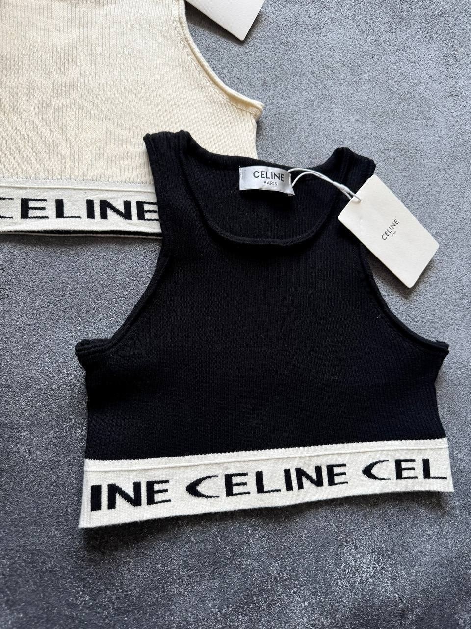 топ celine,женский кроп топ,кроп-топ celine 401723546,топ женский,кроп-топ celine бежевый