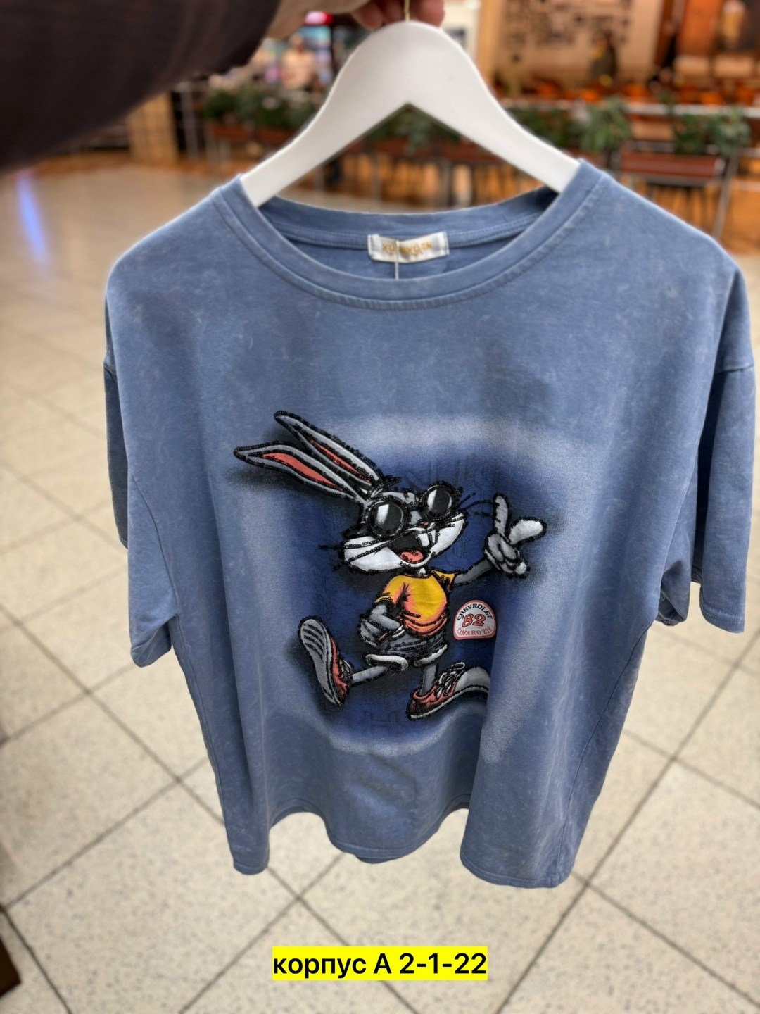 футболка женская,футболка вареная оверсайз принтом зайчик,женская футболка оверсайз,футболки женские с принтом