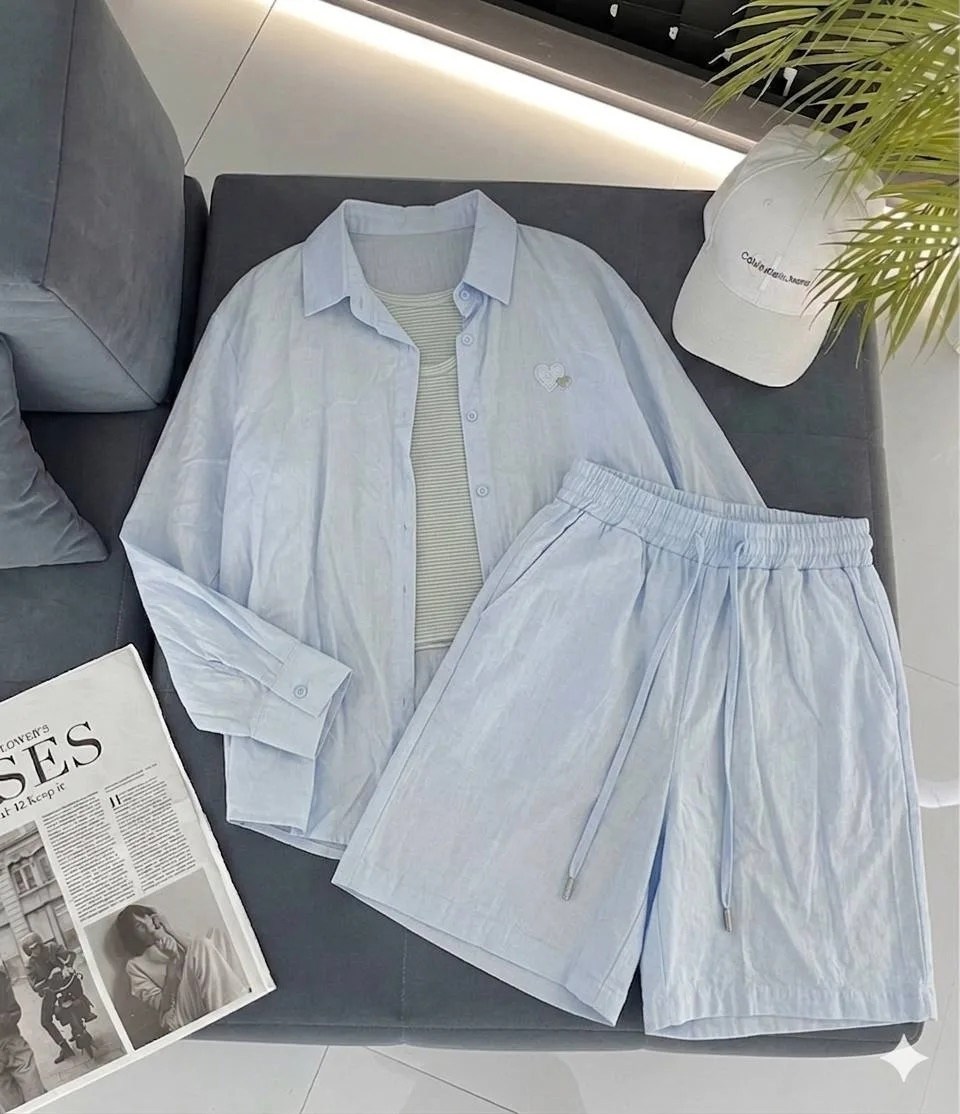 комплект костюм,костюм повседневный,стильные костюмы,костюм женский,костюм шорты и рубашка