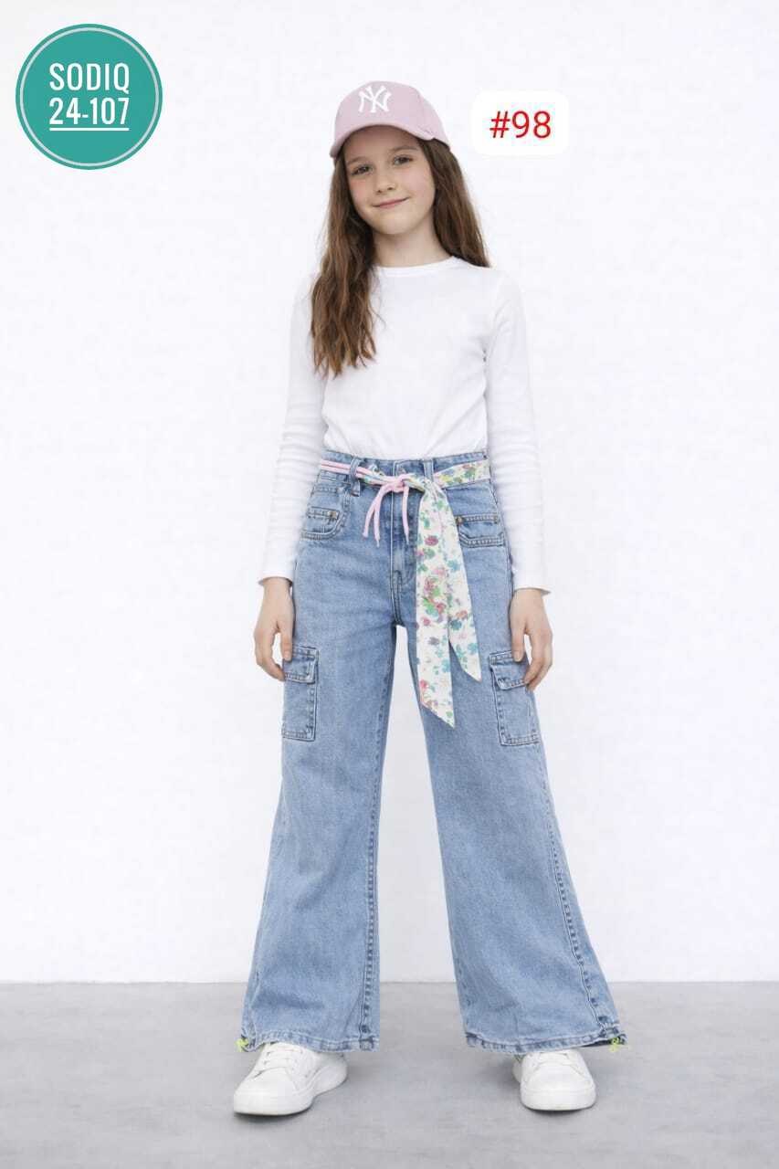 джинсы для девочки,широкие джинсы,джинсы широкие для девочек,джинсы клеш для девочки,джинсы клеш для подростка