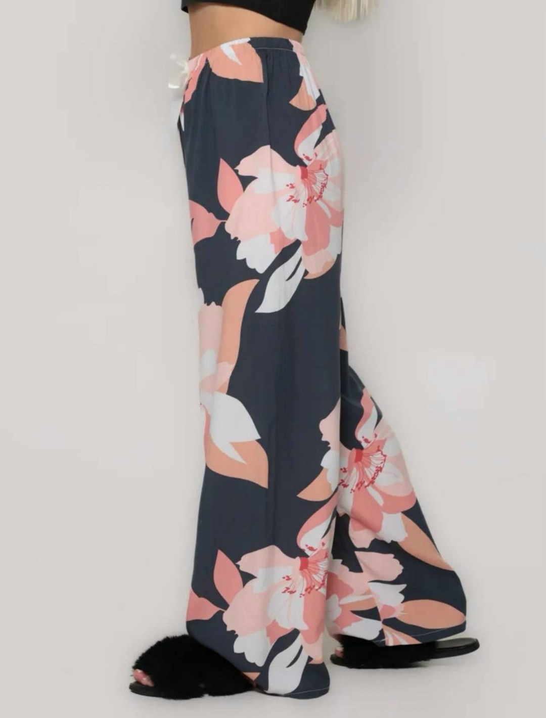 брюки палаццо цветочный принт,брюки летние палаццо,брюки женские летние,летние брюки,брюки с принтами женские палаццо
