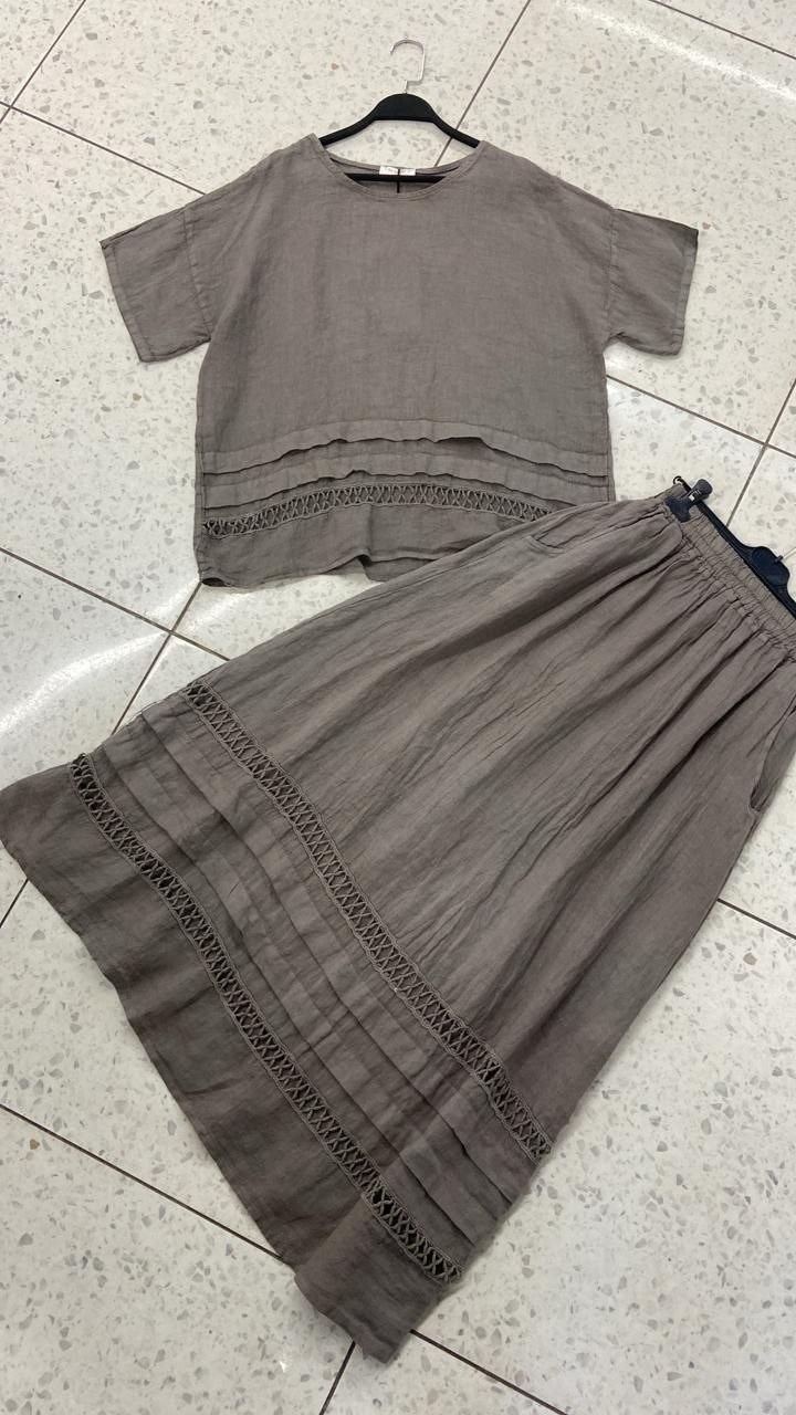 костюм из льна,одежда из льна,,одежда бохо,лен одежда