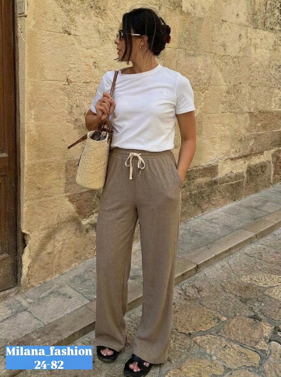 брюки модные,широкие брюки,повседневные брюки,брюки свободного кроя,брюки льняные
