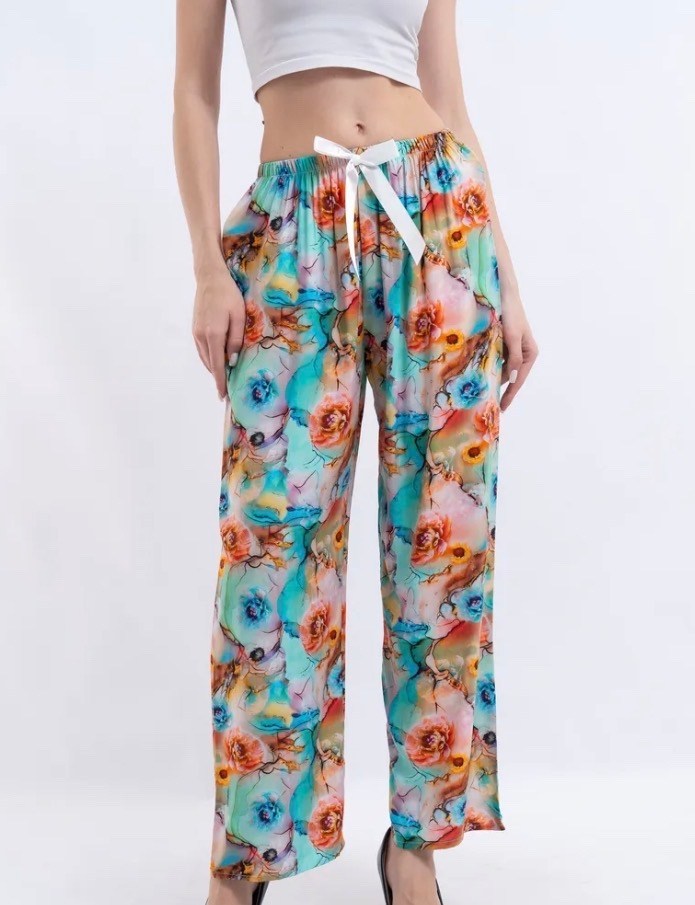 брюки женские,летние брюки,женские летние брюки,брюки женские зеленые,брюки с принтом