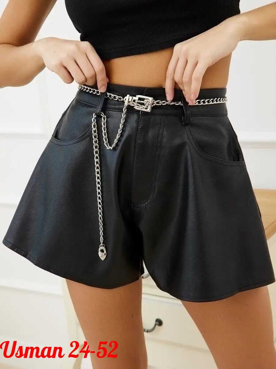шорты кожаные,женские кожаные шорты,шорты под шорты женские,шорты женские из экокожи,шорты женские