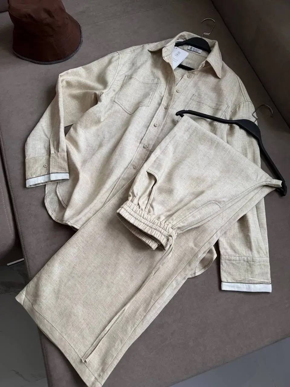 мужской костюм льняной,костюм льняной,бежевый костюм,льняной костюм loro piana с рубашкой,стильные костюмы