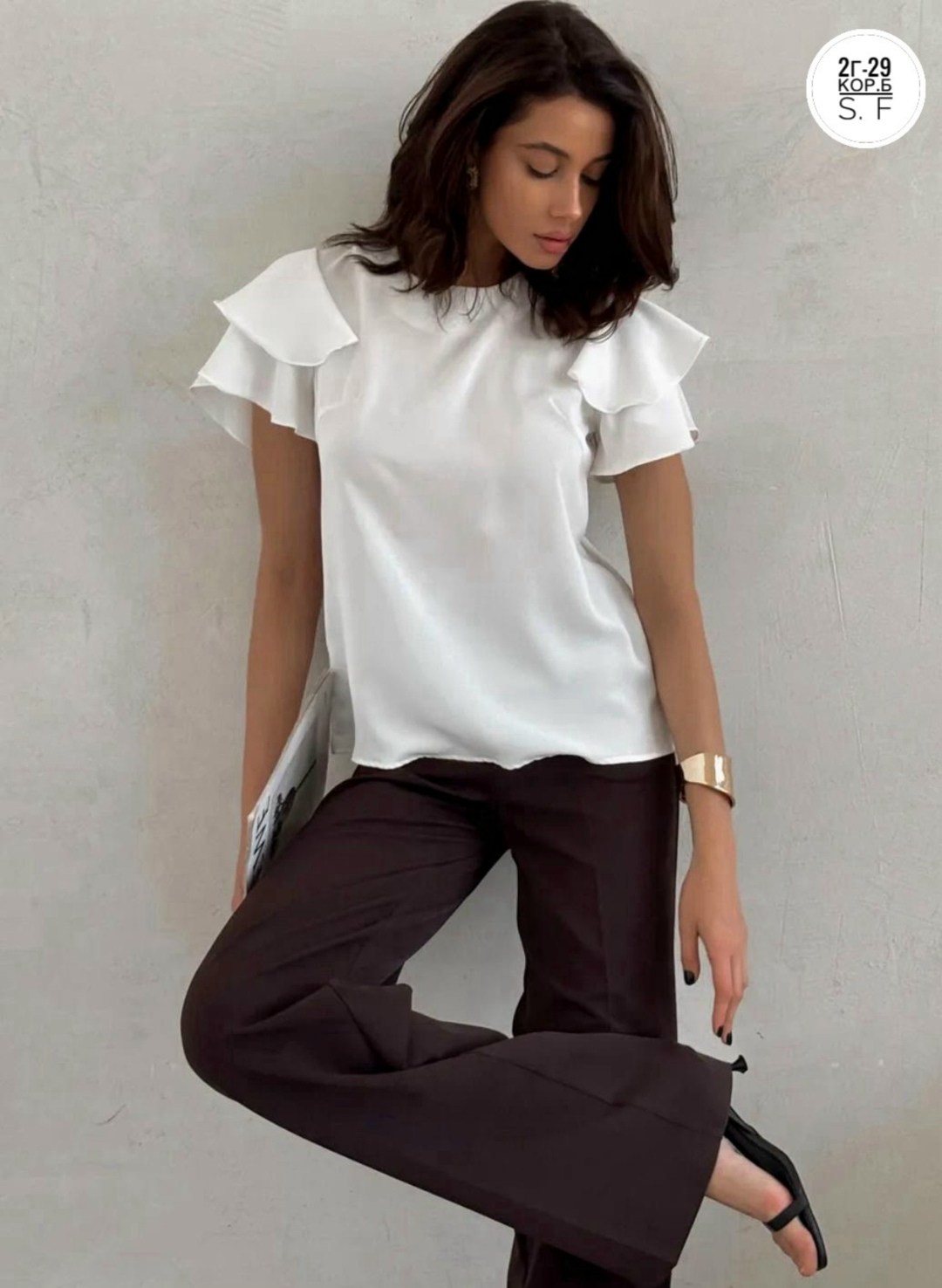 блузка с оборками,блузка женская,блуза,женская блуза,блузка стильная