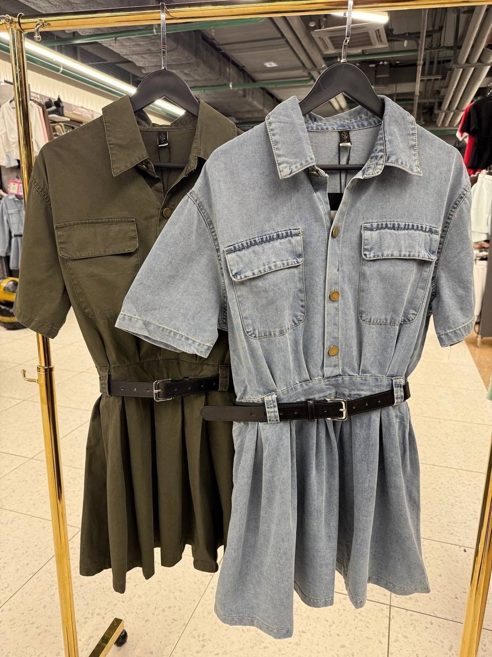 женское джинсовое платье,одежда в корейском стиле,джинсовая платье,летнее джинсовое платье,женское джинсовое платье с коротким рукавом