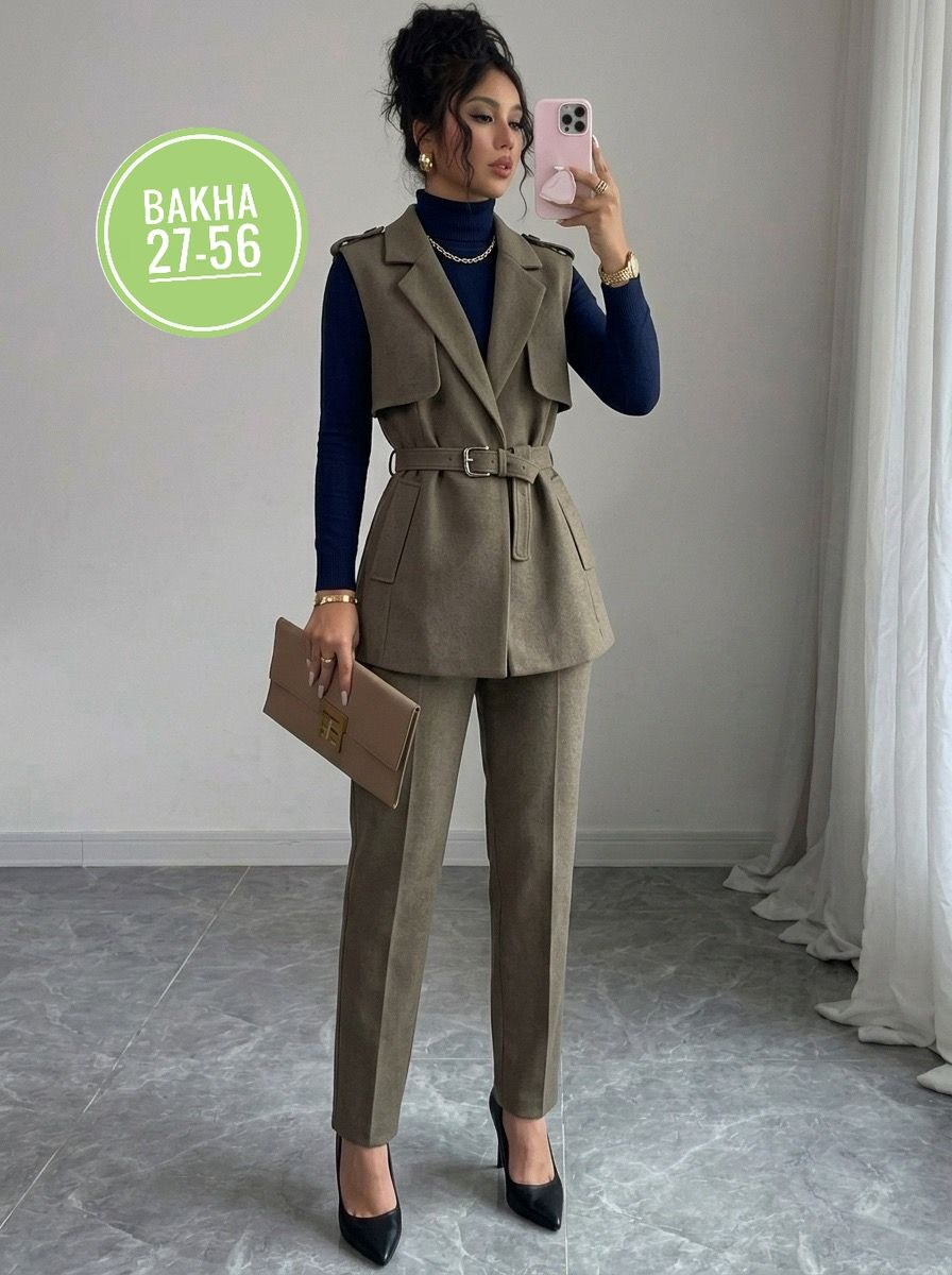 брючный костюм с жилетом женский,костюм брючный деловой,брючный костюм с жилетом,брючные костюмы женские,брючный костюм с жилеткой женский
