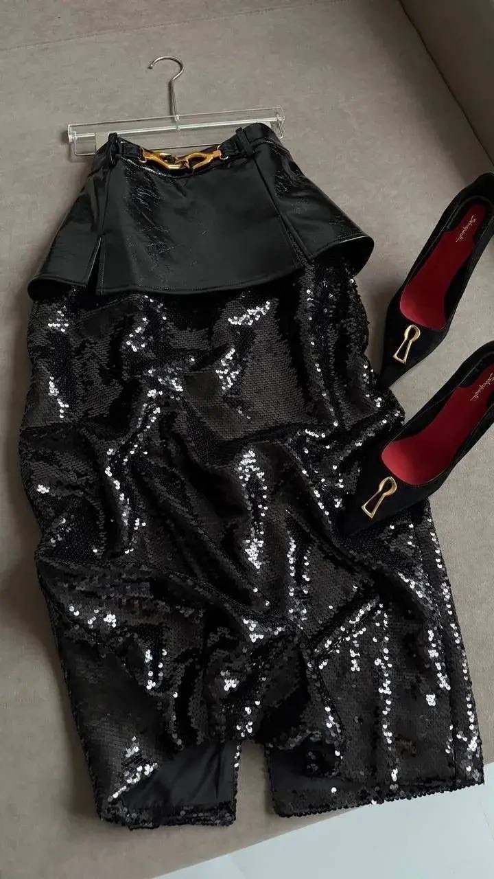 юбка с пайетками,юбка с блестками,блестящая юбка,юбка,юбка из пайеток