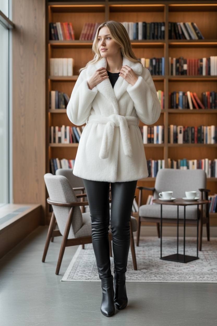 белая шуба,белая короткая шуба,шубка,белая норковая шуба,шуба искусственная