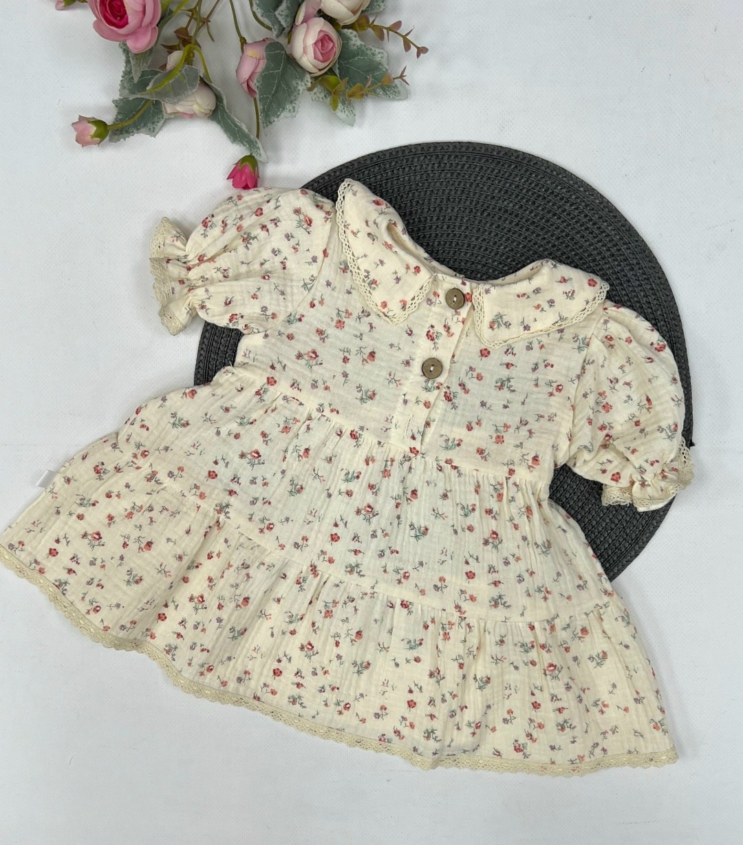 платье для девочек,платья для детей,платье с вишенками для девочки,платья для малышей,платье ягодка