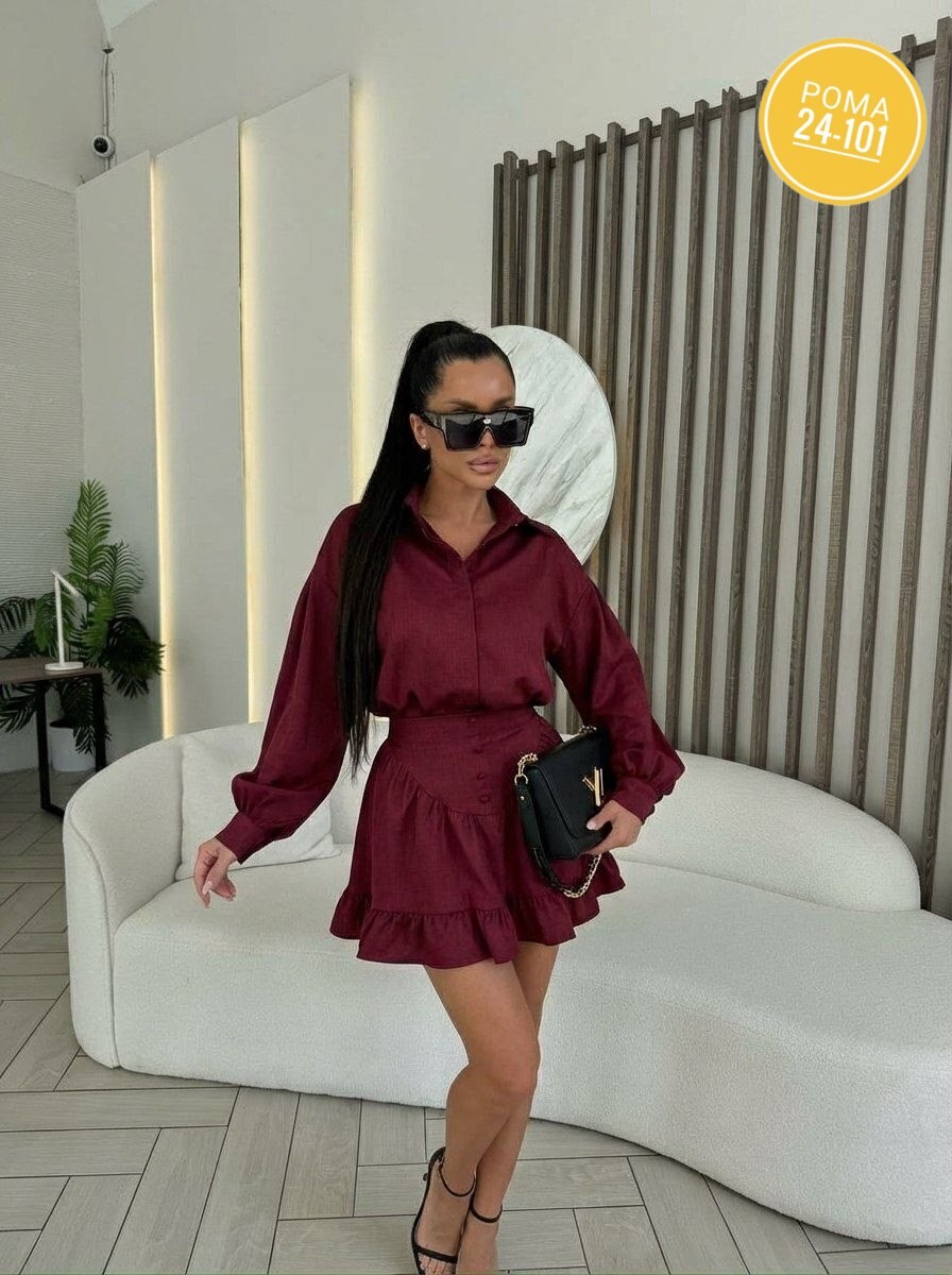 костюм женский рубашка с юбкой,костюм рубашка и юбка in-a896t570,женский костюм с юбкой,костюм рубашка юбка,женский костюм двоечка (рубашка+юбка)