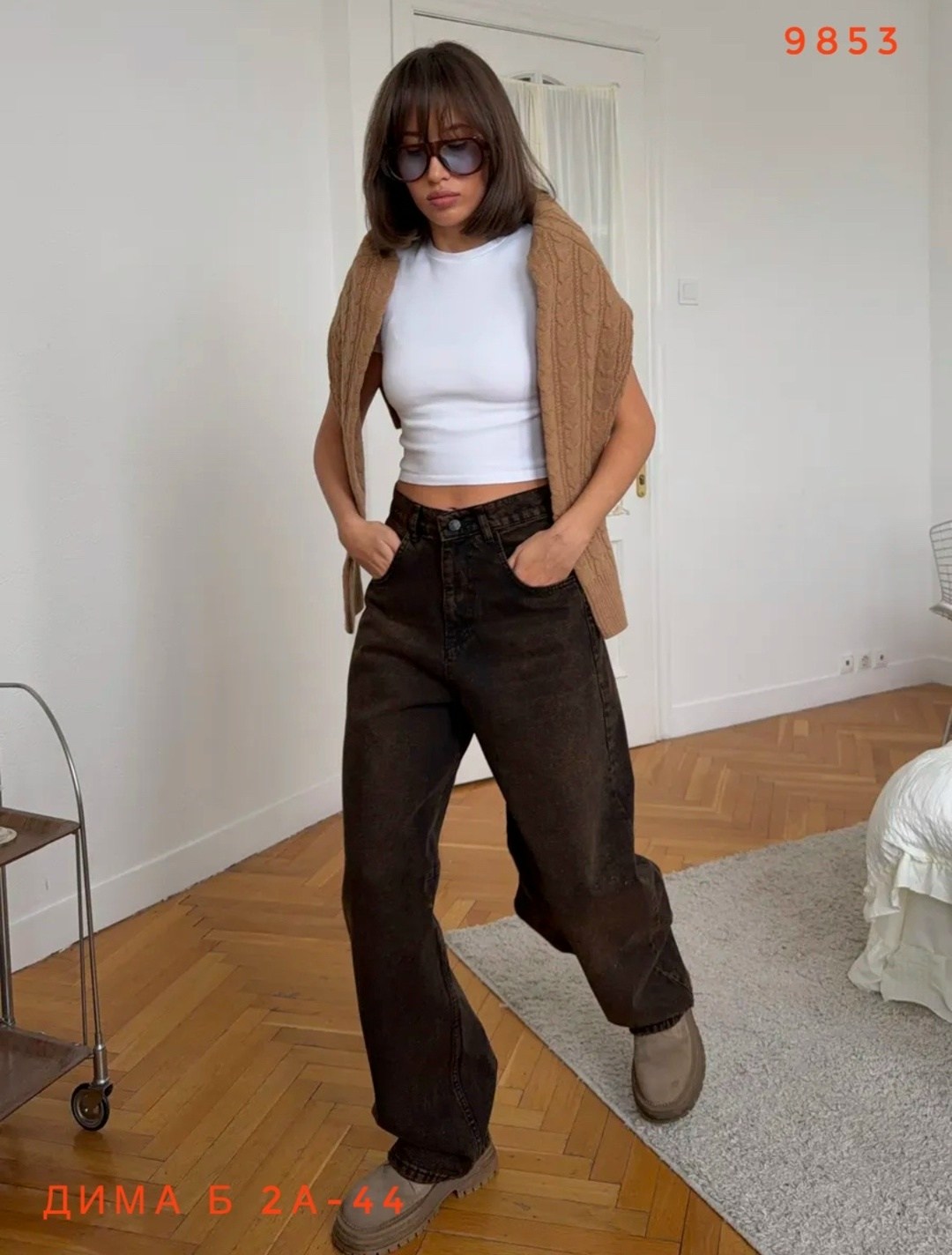 стильные джинсы,джинсы брюки,женские джинсы,джинсы широкие,джинсы широкие трубы прямые палаццо feimailis 89092230