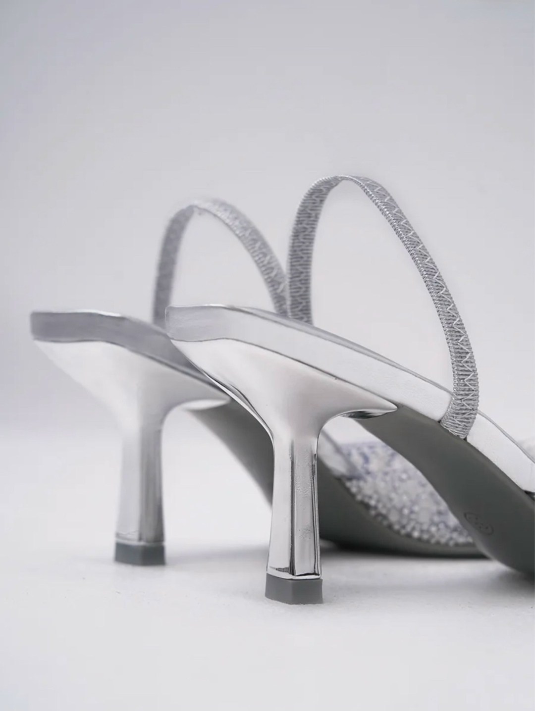 туфли женские,серебряные туфли,туфли женские на каблуках,туфли на каблуке вечерние слингбэки со стразами l.y.malle 430124182,босоножки женские