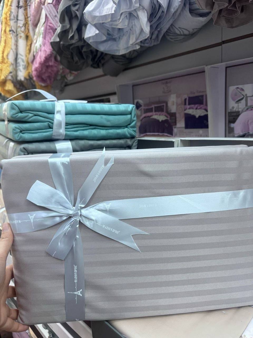 комплект постельного белья,комплект постельного белья страйп сатин,постельное белье страйп сатин,комплект постельного белья страйп сатин евро,комплект постельного белья с пододеяльником