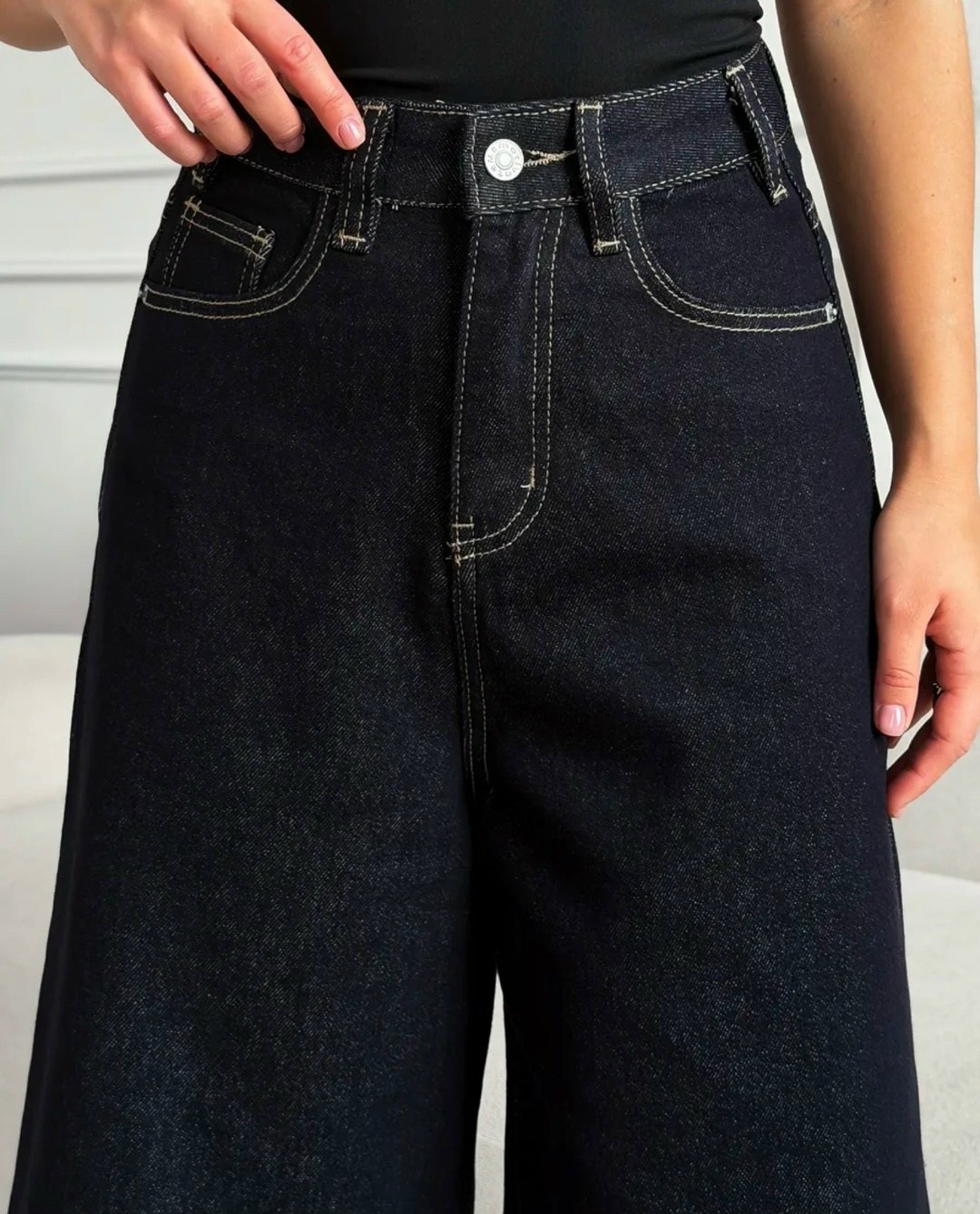 джинсовые брюки,шорты кюлоты,женские джинсы кюлоты,джинсы повседневные,джинсы кюлот