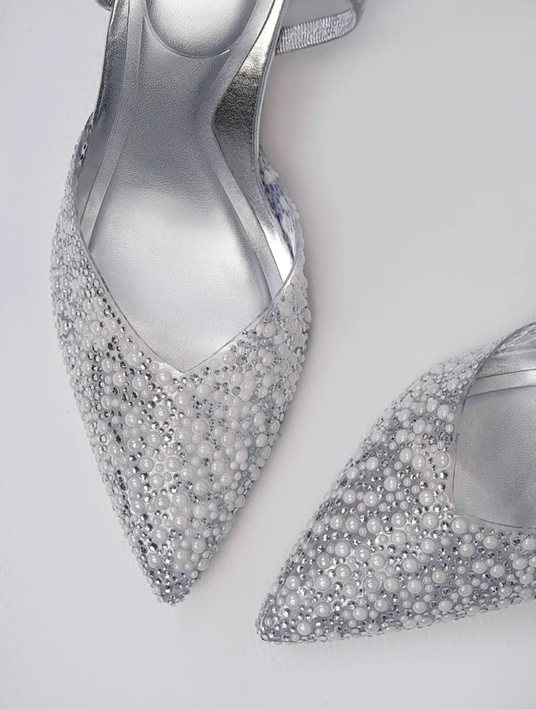 туфли женские,серебряные туфли,туфли женские на каблуках,туфли на каблуке вечерние слингбэки со стразами l.y.malle 430124182,босоножки женские