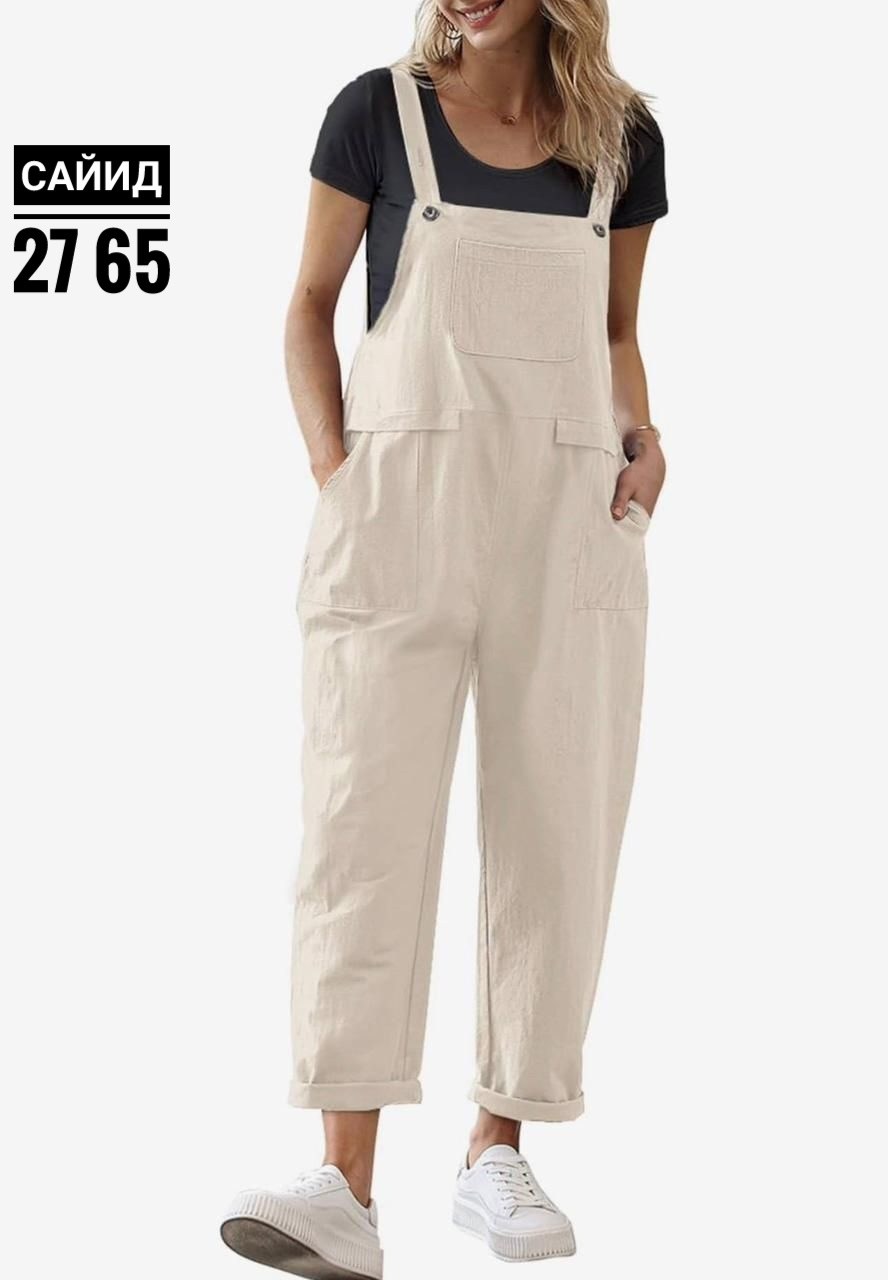 комбинезон с карманами,комбинезон повседневный,женские комбинезоны,комбинезон женский повседневный,женский свободный комбинезон