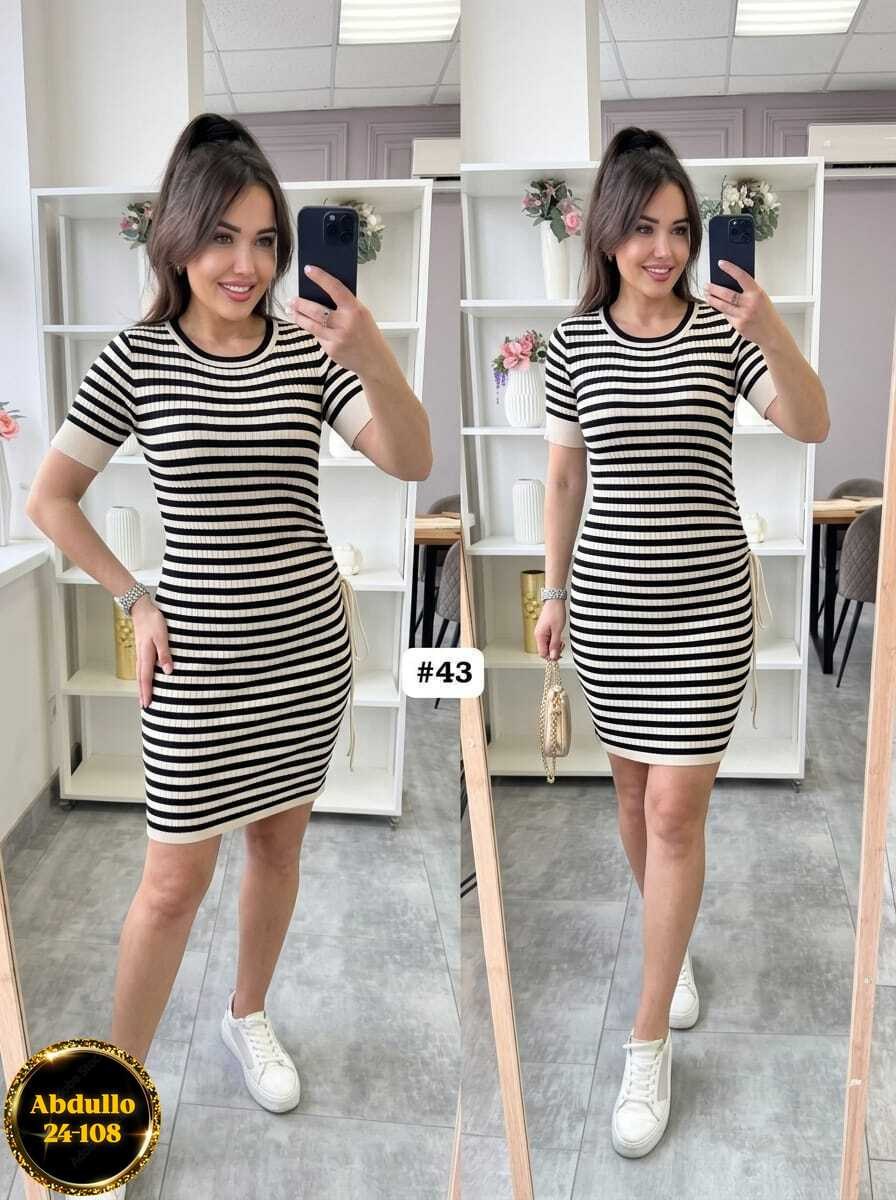 платья в полоску,платье,летнее женское платье,модное платье,туника женская