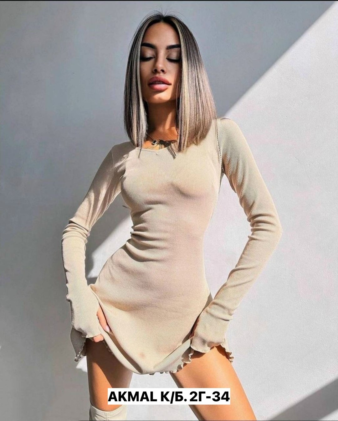 платье лапша вечернее с завязками на спине,платье лапша с завязками,платье женское лапша,трикотажное платье мини,платье лапша вечернее с завязками на спине no mess цвет бежевый