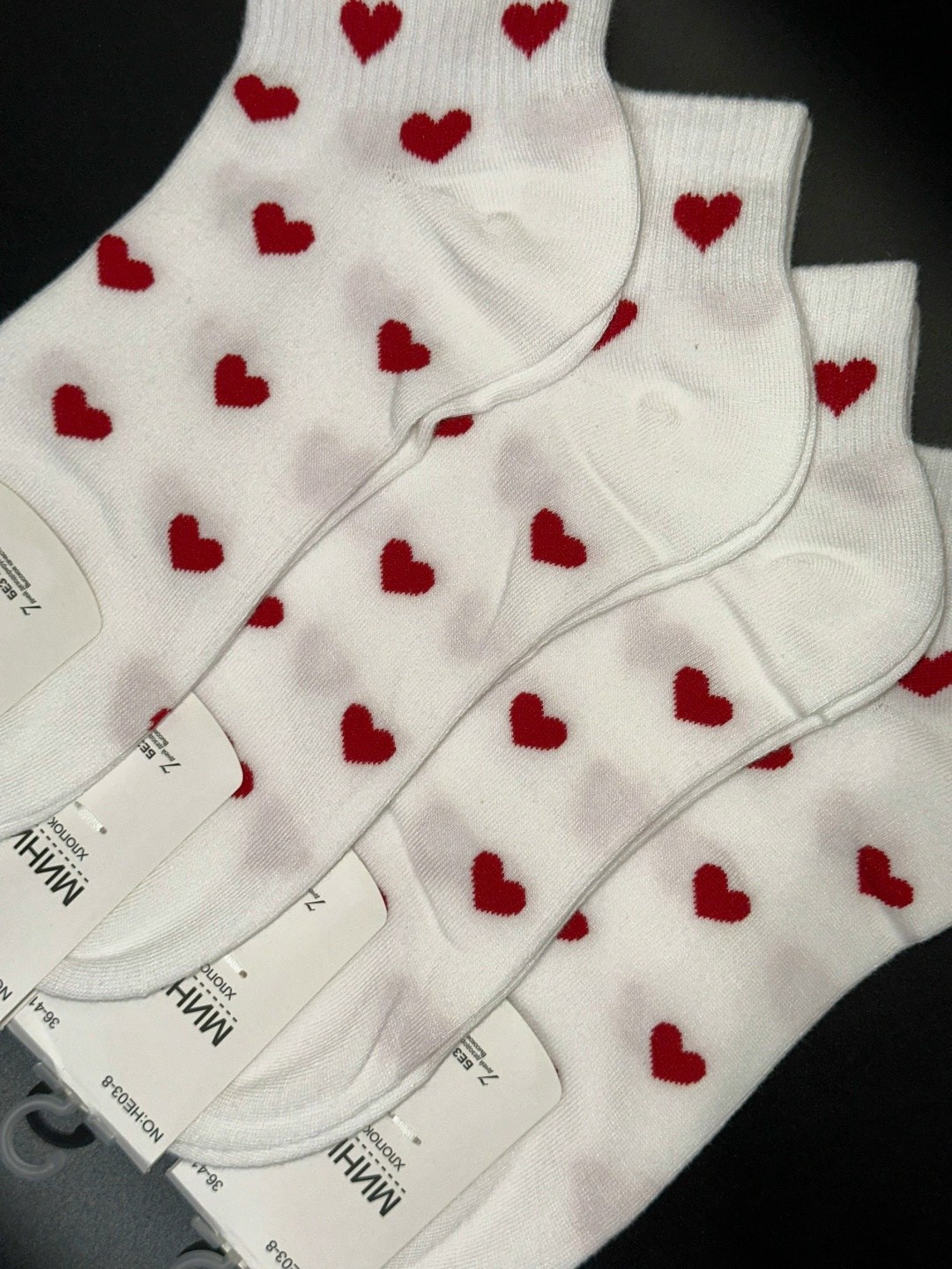 носки женские короткие с сердечками,носки с сердечками,носки женские в наборе,комплект носки женские,женские носки