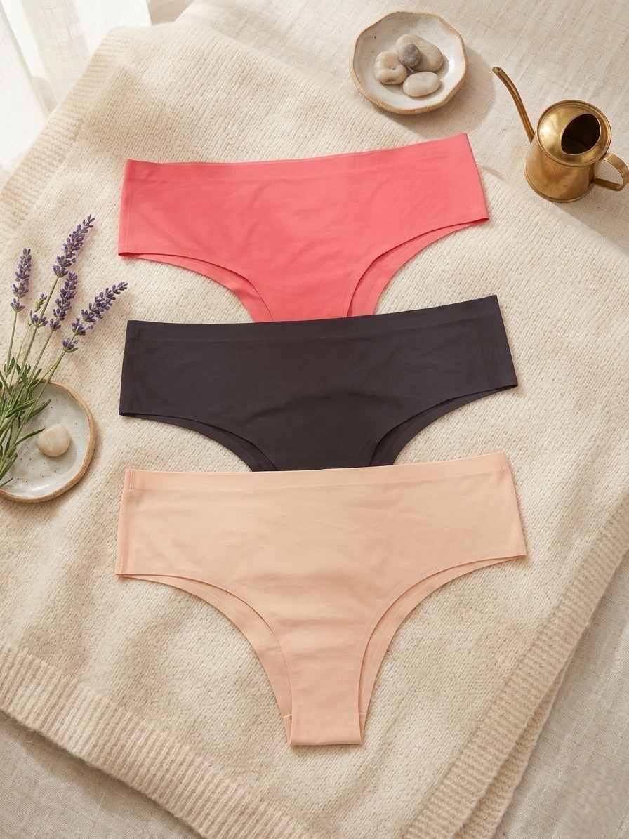 трусики комплект,бесшовные трусики,комплект женских трусов,трусы бесшовные,комплект трусов