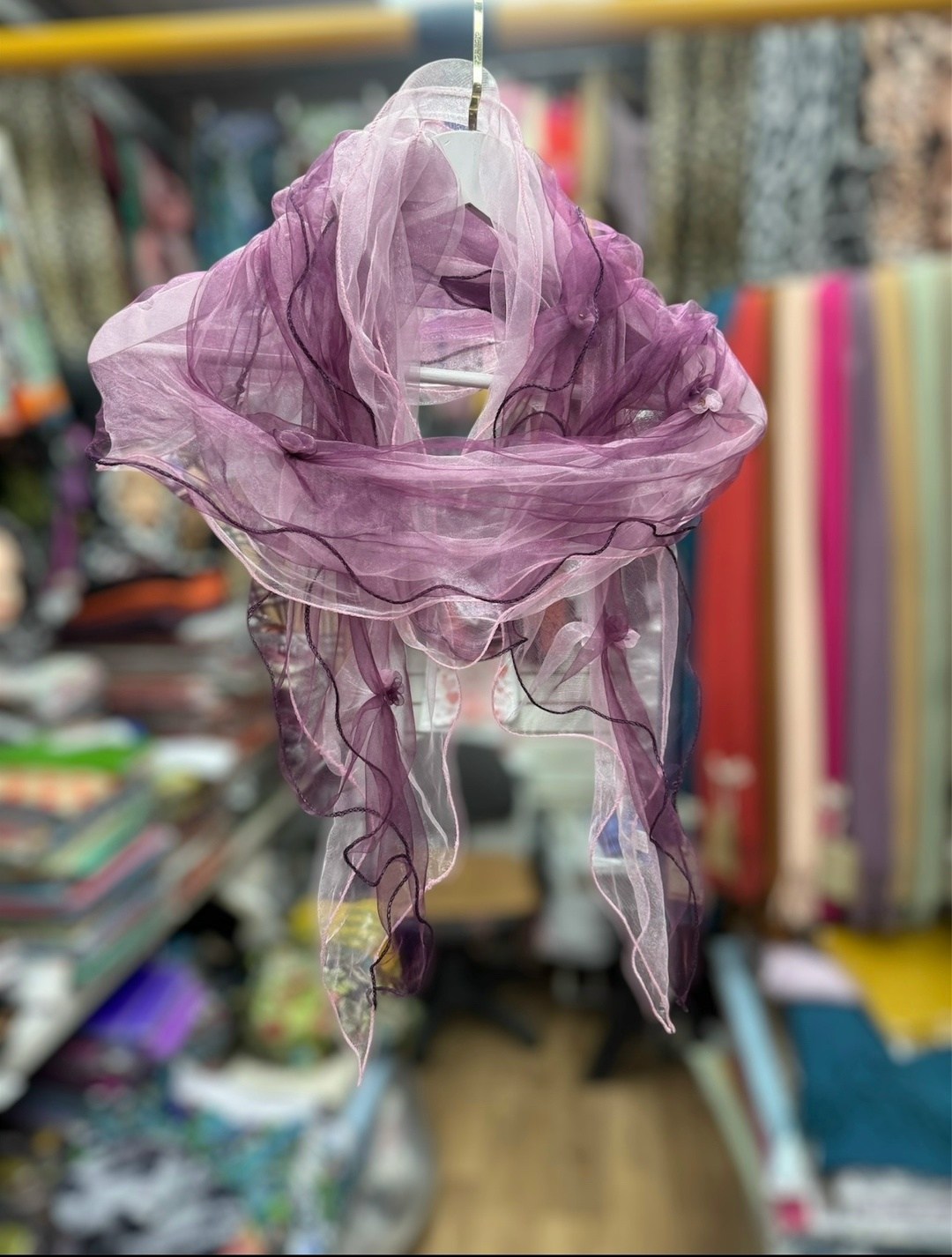 шифоновый шарф,шарф из шифона,шарфы для женщин,шифоновые палантины,розовый шарф