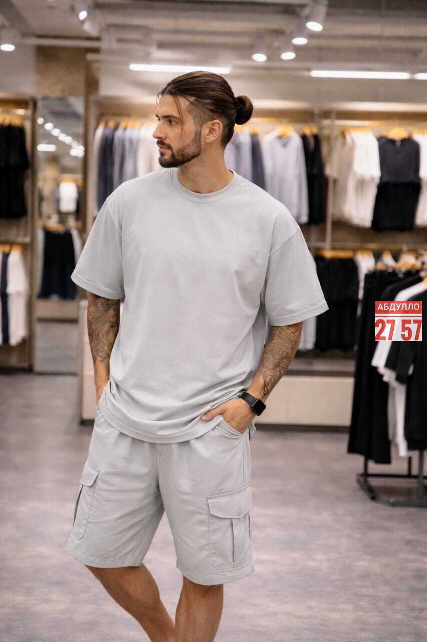 шорты мужские,мужской костюм с шортами,мужской спортивный костюм с шортами,футболка и шорты,костюм с футболкой и шортами летний