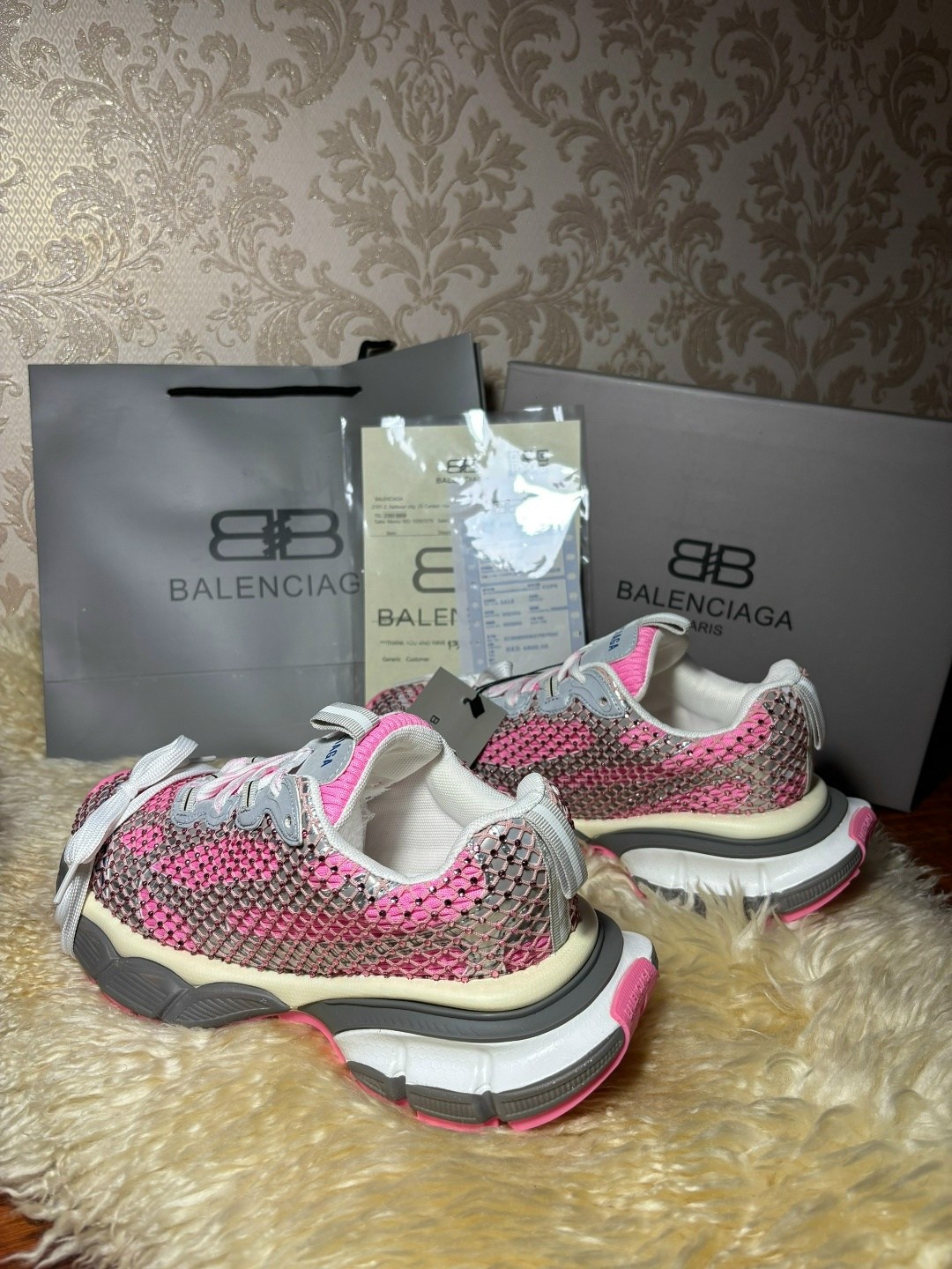 кроссовки женские balenciaga,женские кроссовки balenciaga 3xl серебристые с розовым,кроссовки balenciaga,женские кроссовки balenciaga 3xl,женские кроссовки balenciaga 3xl серебристые с розовым lm-1815