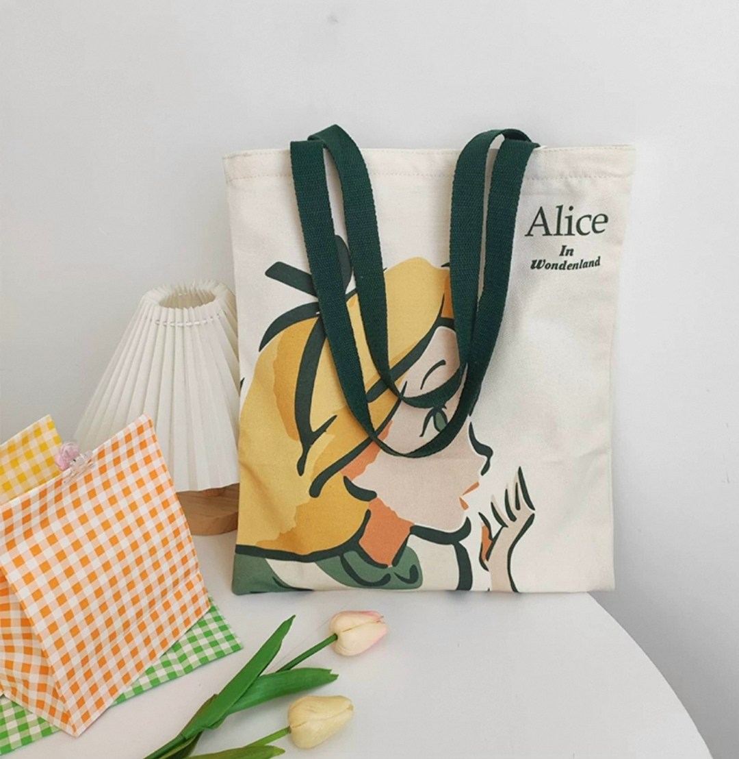 шоппер сумка,женская сумка шоппер,сумка шоппер alice,сумка,холщовая сумка