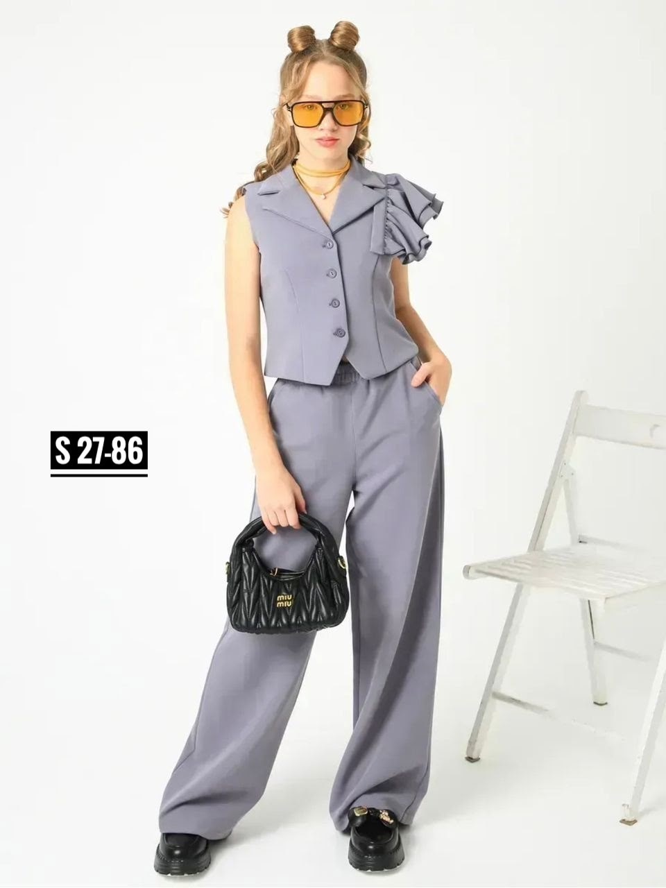 костюм школьный брючный с жилетом jutetti,брючный школьный костюм с жилеткой и воланом lemada brand,костюм брючный школьный,костюм брючный с жилетом,костюм брючный