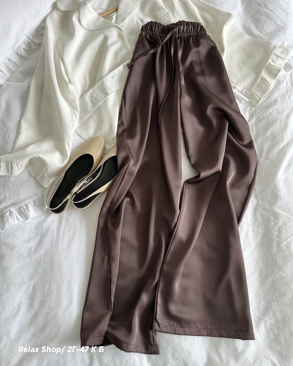 брюки с широкими штанинами элегантные,брюки женские атласные с широкими штанинами,атласные брюки,брюки с широкими штанинами,широкие брюки