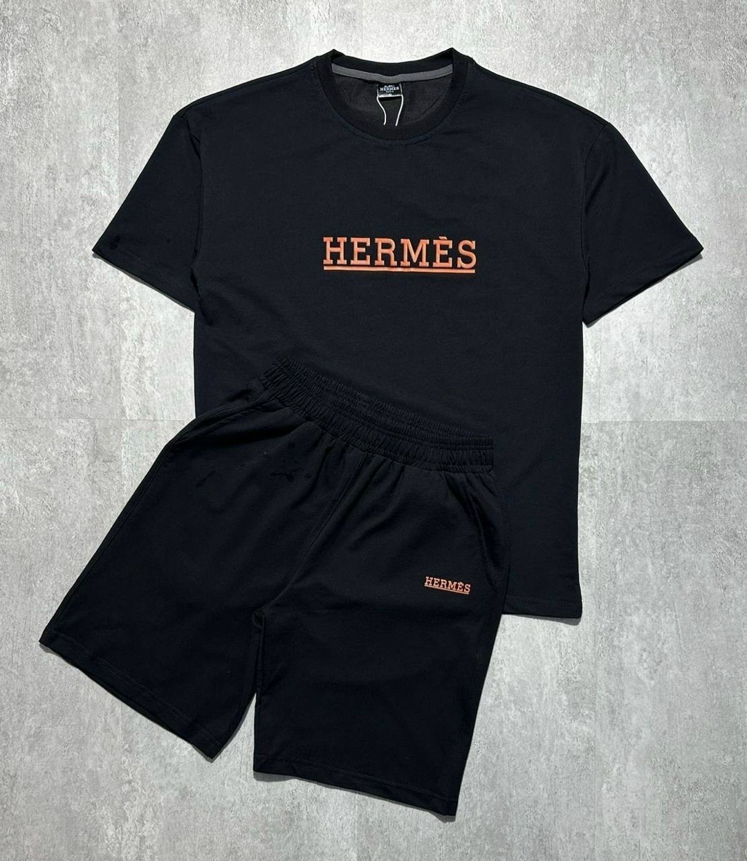 футболки комплект,футболка hermes,футболка мужская hermes,костюм повседневный спортивный